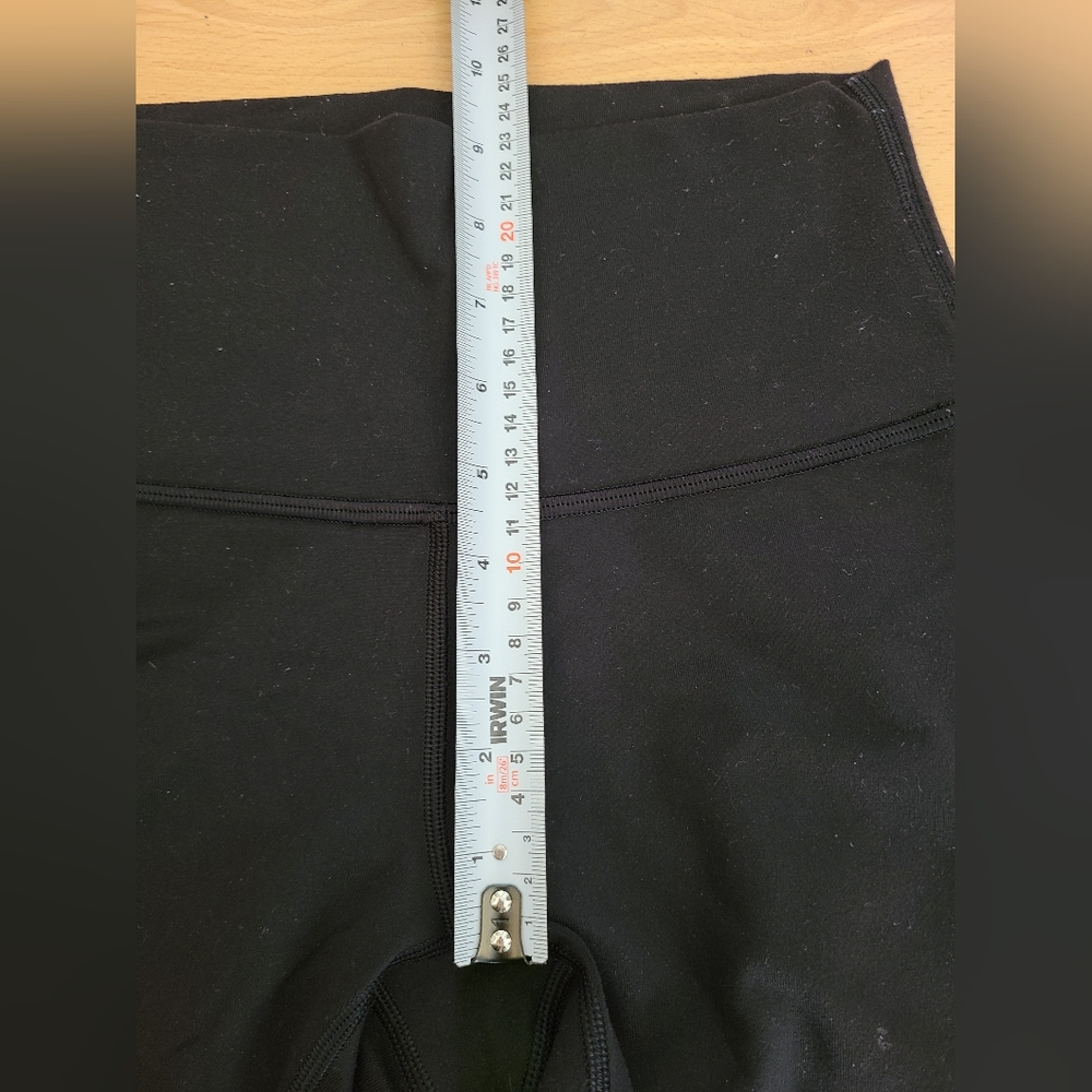 Lululemon Wunder Under High-Rise (9 inches) Tight *Full-On Luon 28" Black size 4 - Picture 10 of 11